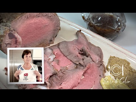 Receta de roast beef en salsa de tomillo