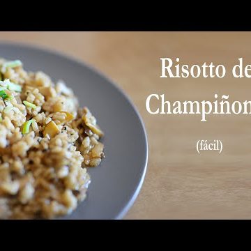 Receta de risotto vegetariano
