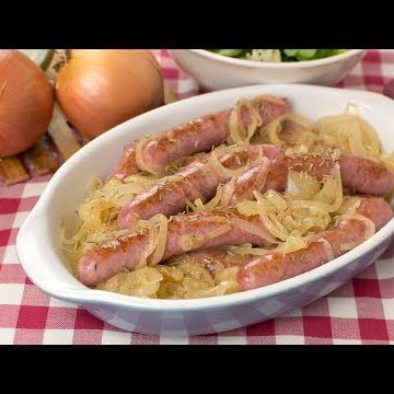 Receta de salchichas agridulces kike