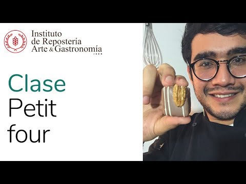 receta de petit fours