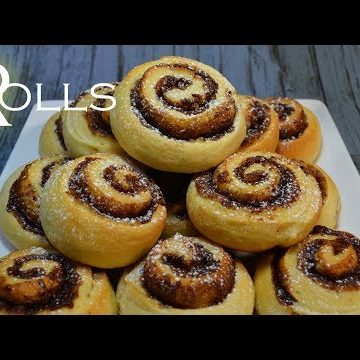 Receta de rollitos de canela