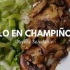 receta de pechuga de pollo con champiñones light