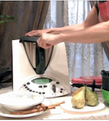 receta de peras al vino con thermomix