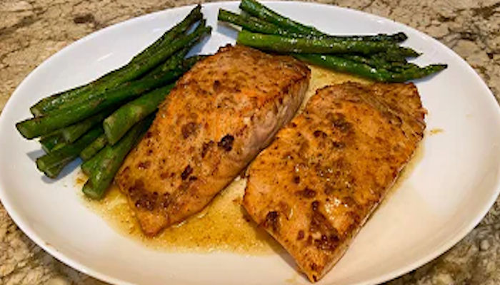 Receta de salmón a la mantequilla